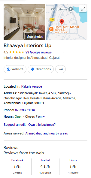 bhaavya interiors