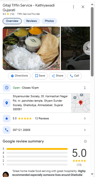 geeta tiffin service